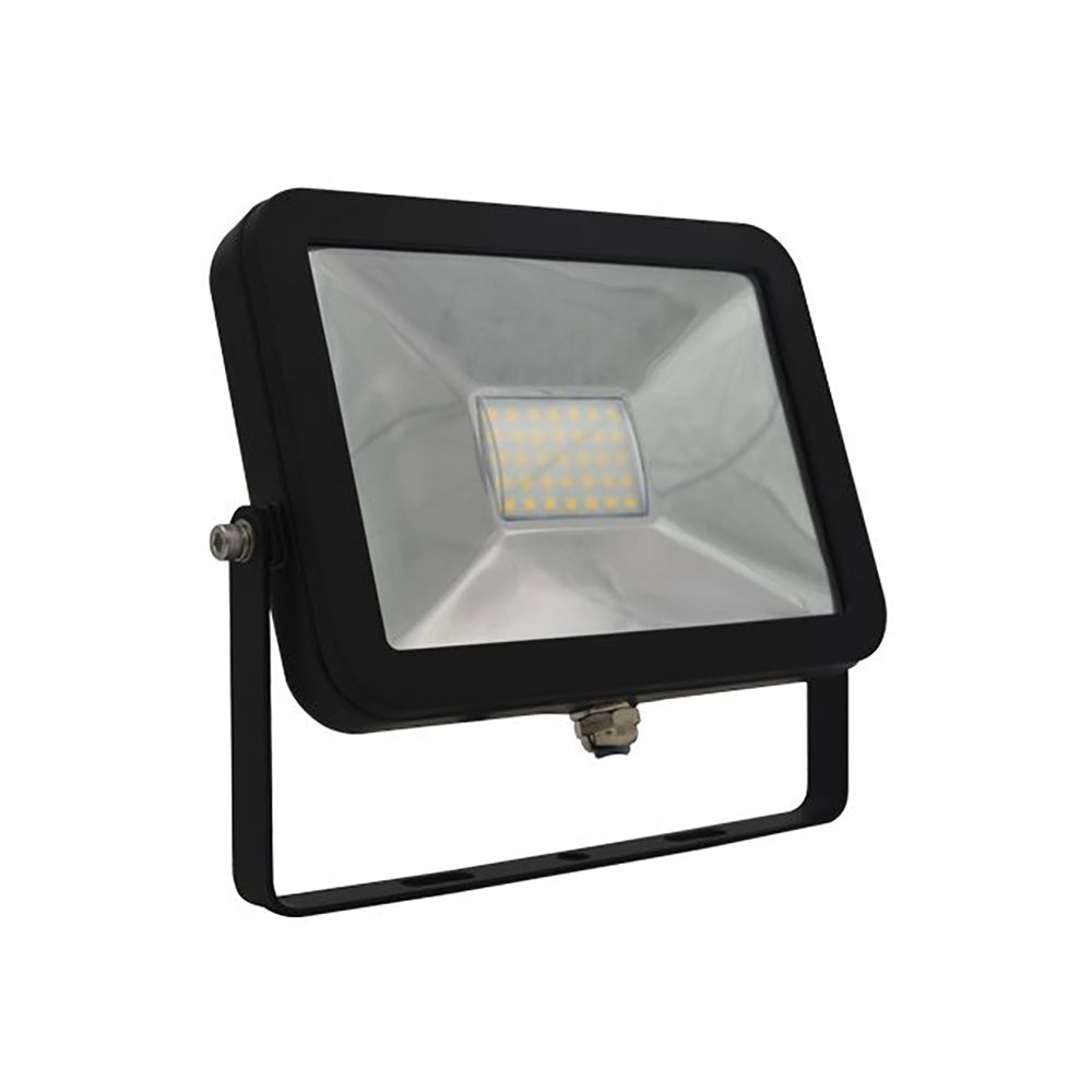 Buy Floodlights Australia TABLET LED Slim Flood Light Black 30W 5000K - TABLET2B