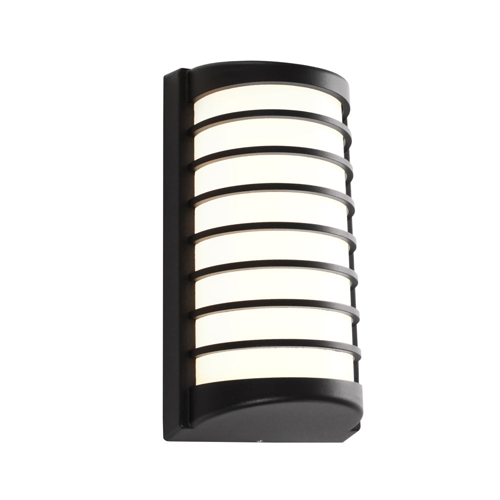Tacoma 10W LED Exterior Wall Light Black - TACO1EBLK