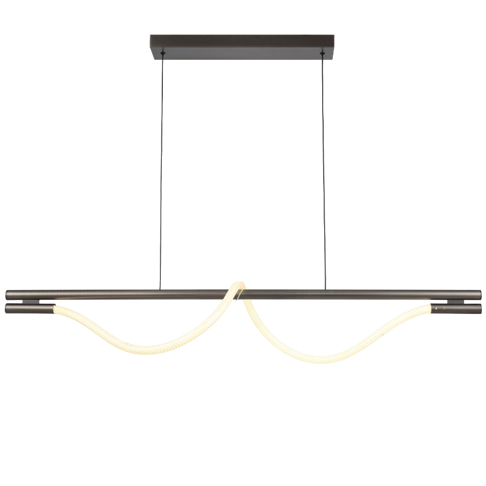 Taft 1200mm LED Pendant Gun Metal - TAFT PE120-GM