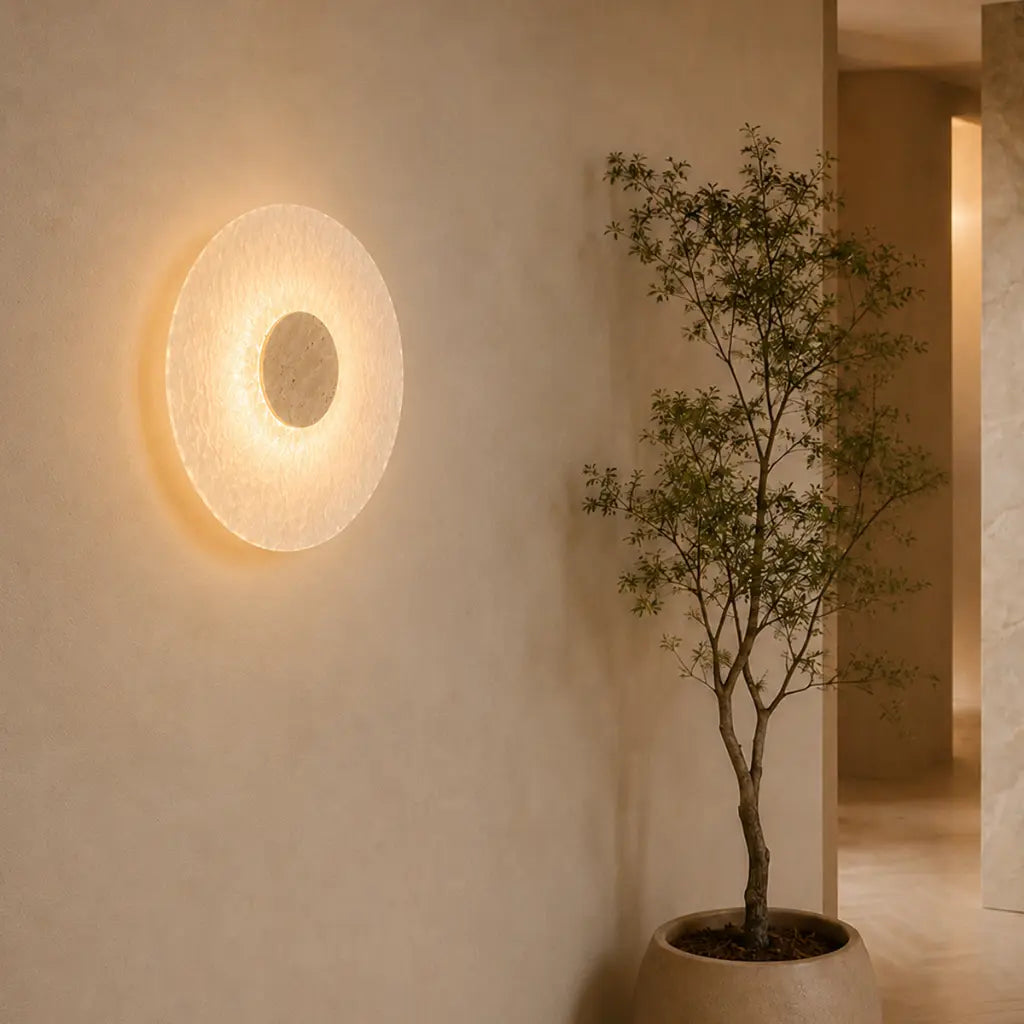Tavia LED Wall Light 3W 3000K Travertine - TAVIA WB-BEFR