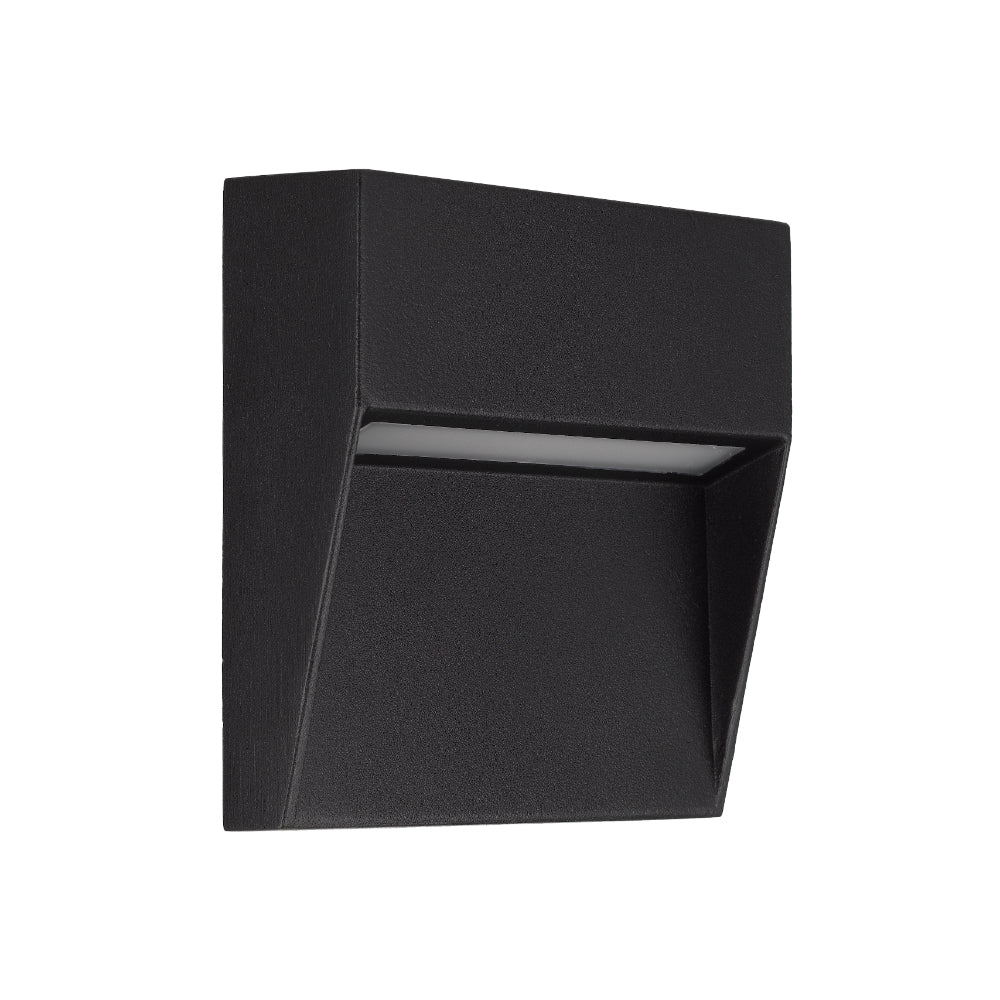 Terin LED Square Wall Light 24V 3W 3000K Black - TERIN SQ-BK324
