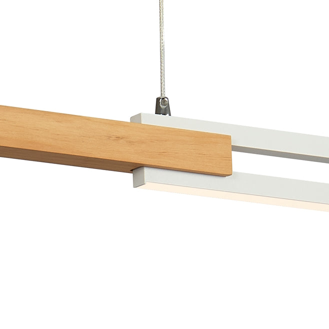 Thorin Small LED Pendant 28W TRI Colour White - THORIN PE120-WH