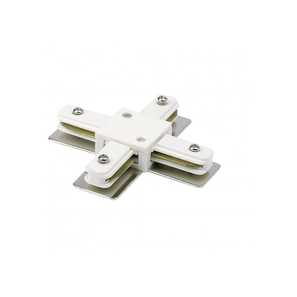 Buy Single Circuit Tracks & Accessories Australia TK Series Cross Joiner White - TK-CROSS-WH