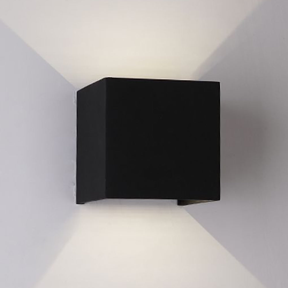 TOCA Exterior LED Adjustable Beam Angle Wall Light Black 6.8W 3000K IP54 - TOCA1