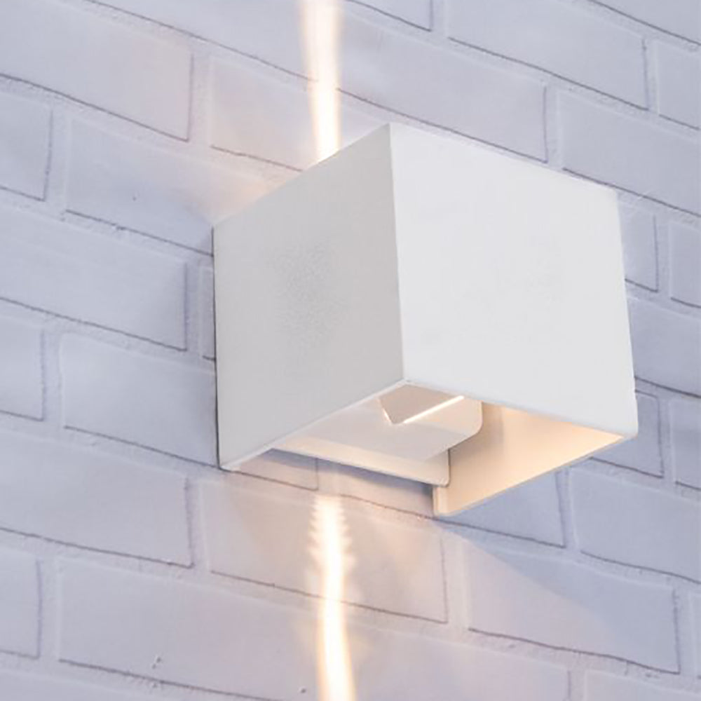 TOCA Exterior LED Adjustable Beam Angle Wall Light White 6.8W 3000K IP54 - TOCA2