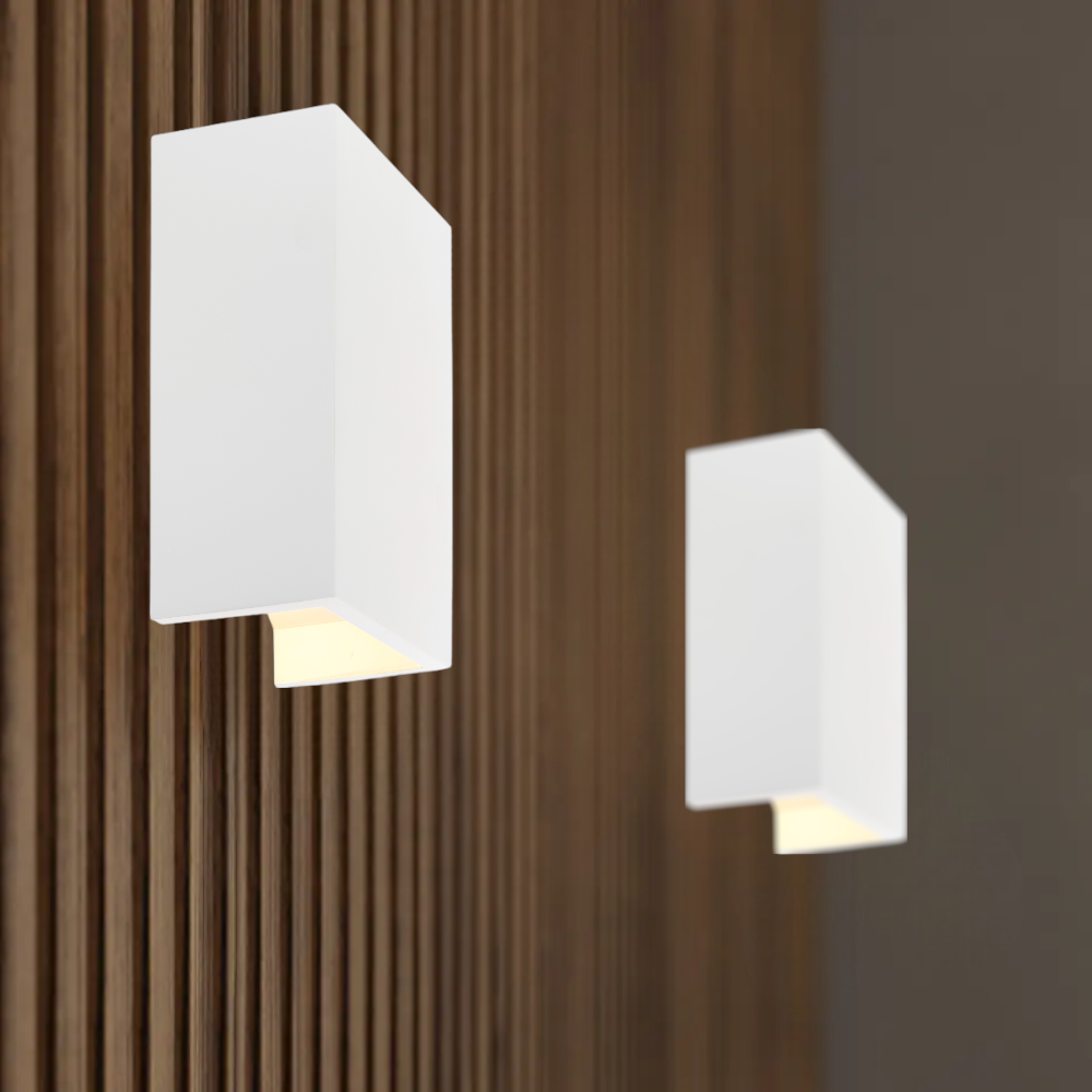 Tolard Gypsum Indoor Wall Light White - TOLARD WB-WH