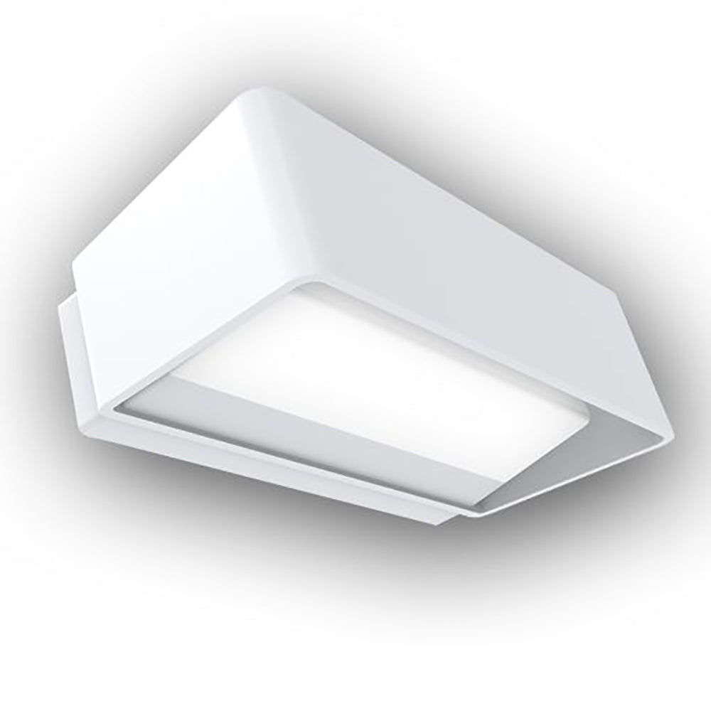 TOPA Exterior LED Surface Mounted Up/Down Wall Light White 13W 3000K IP65 - TOPA0002