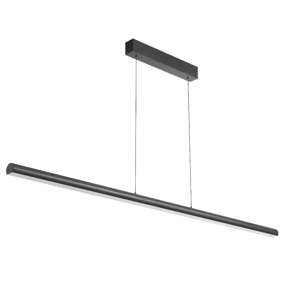 Torben 1600mm LED Pendant Light 28W 3CCT Black - TORBEN PE160-BK