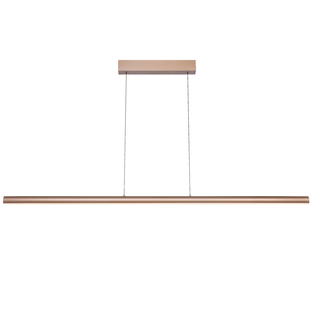Torben 1600mm LED Pendant Light 28W 3CCT Brown - TORBEN PE160-BRW