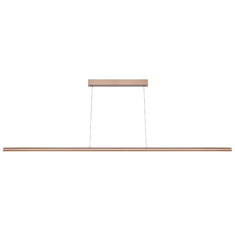 Torben 2400mm LED Pendant Light 46W 3CCT Brown - TORBEN PE240-BRW