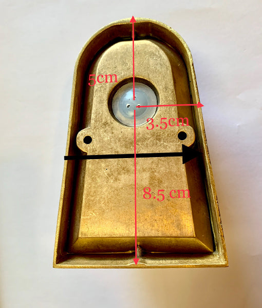 Torque Solid Brass Surface Mounted Cone Wall Light 240V GU10 Aged Brass - TORQUE9