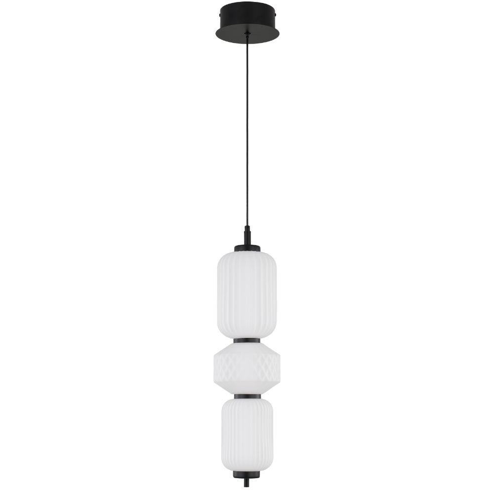 Torso 3 Light Pendant Black- TORSO PE3-BK