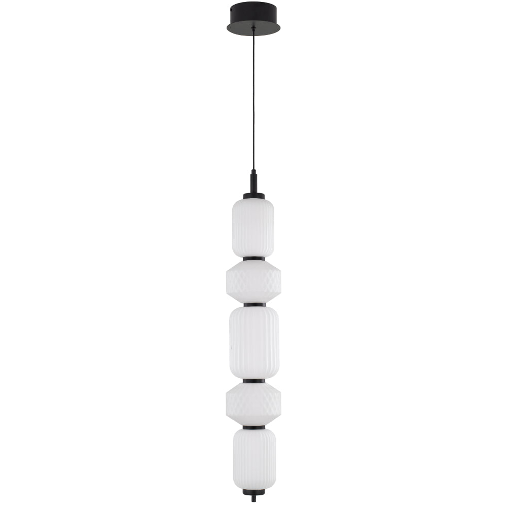 Torso 5 Light Pendant Black- TORSO PE5-BK