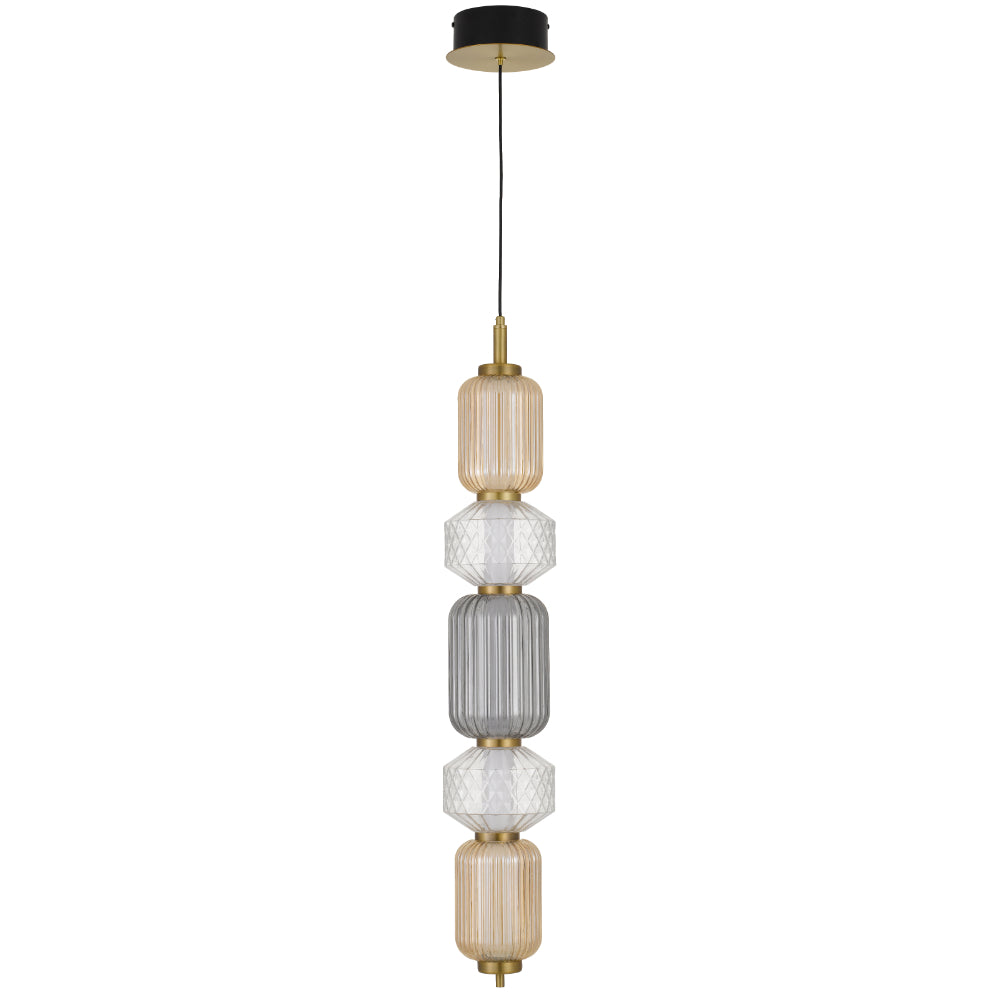 Torso 5 Light Pendant Brass - TORSO PE5-BRS