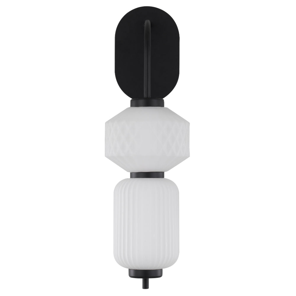 Torso LED Wall Light 12W 3000K Black - TORSO WB-BK