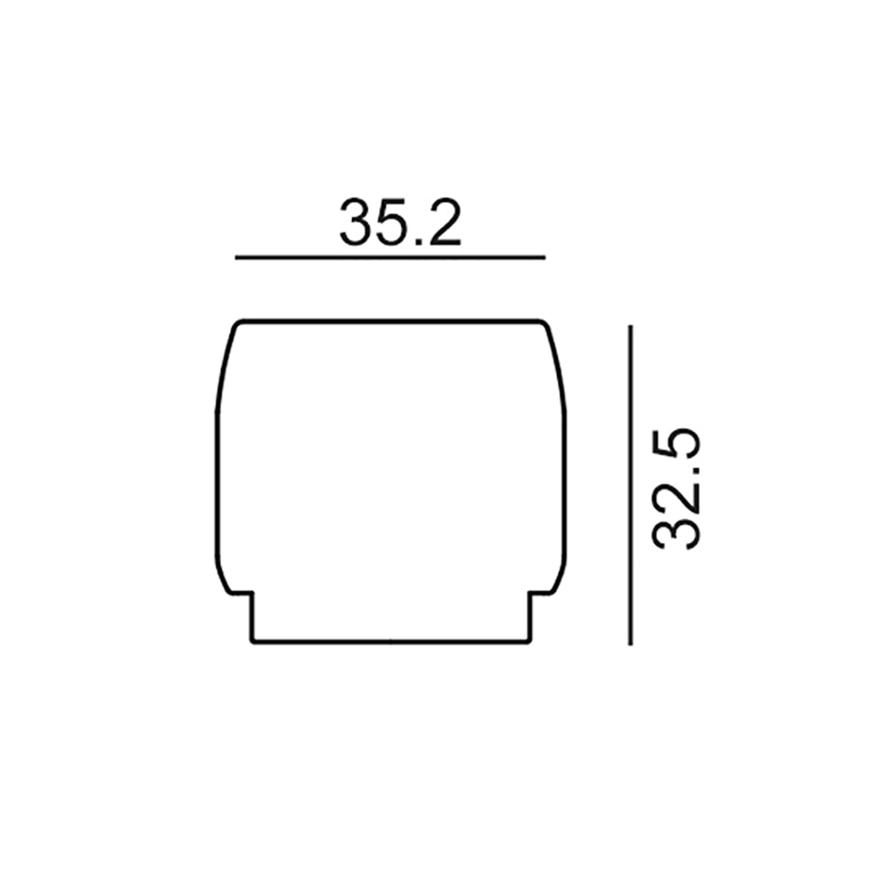 Buy Three Circuit Tracks & Accessories Australia Track 3 Circuit 4 Wire End Cap White - TRK3WHEND