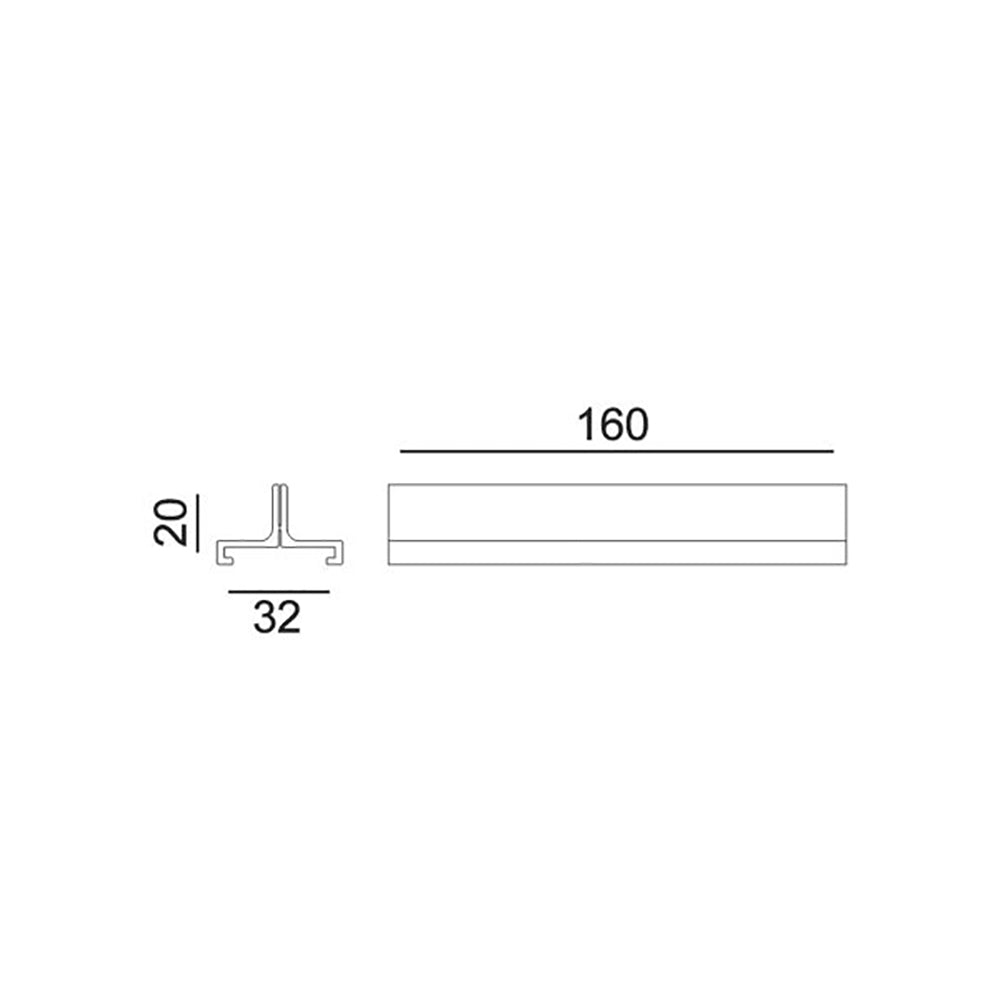 Track 3 Circuit 4 Wire Suspension Clamp For Track Connection Black - TRK3BLSUSCLAMP