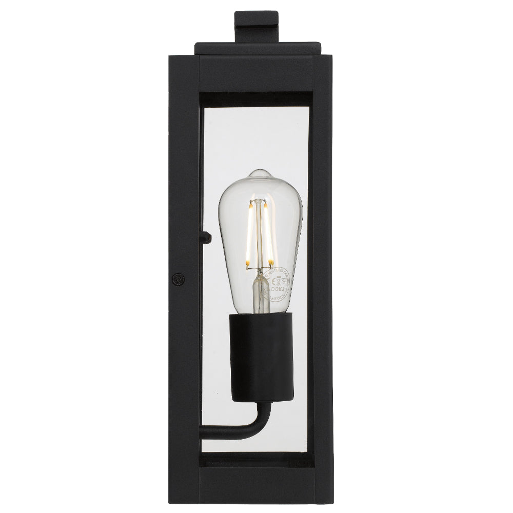 Truman Single Exterior Wall Light Black - TRUMAN EX1-BK