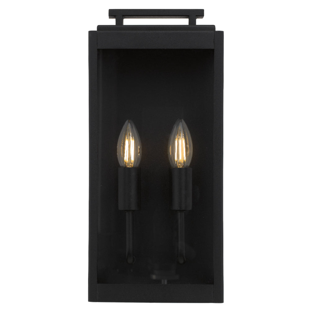 Truman Double Exterior Wall Light Black - TRUMAN EX2-BK