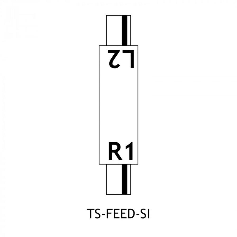 Buy Three Circuit Tracks & Accessories Australia TS Series Joiner Feed Silver - TS-FEED-SI