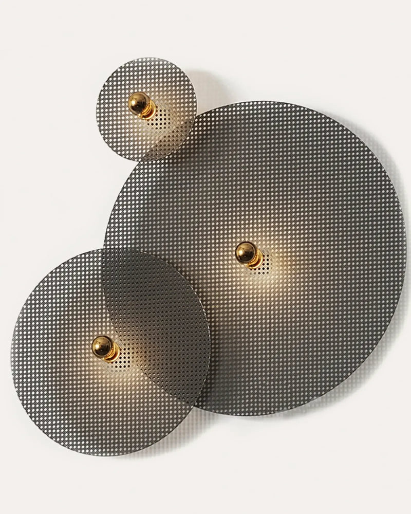 Tan Tan Small Wall Light Natural Rattan or Black Rattan - ARO.A1053/10/ORO+1125/30