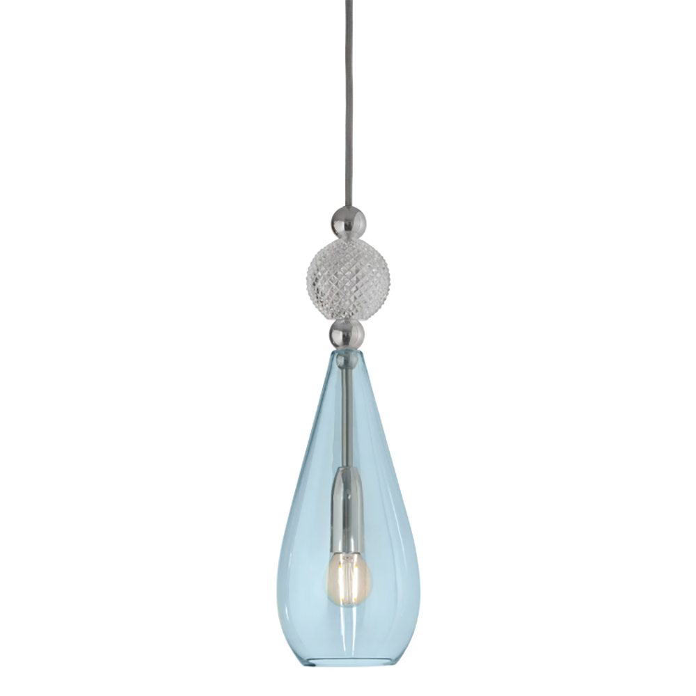 Buy Pendant Lights Australia Smykke Pendant Light W125mm Glass Check Ball - LA1011