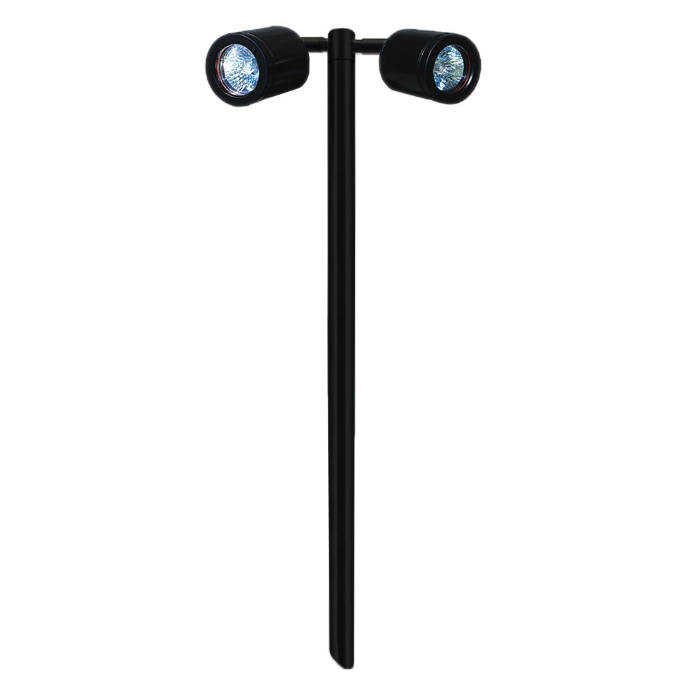 Twin Pole Aluminium Light Black - TPL/BK