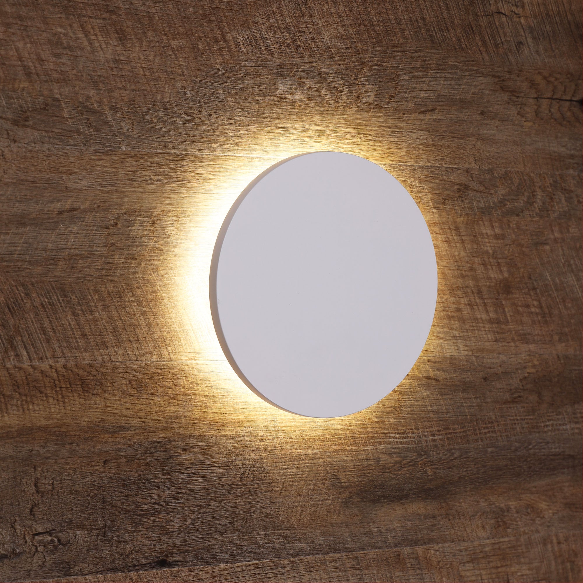 Circo Large LED Wall Light 9W TRI Colour White - UA7355/20WH