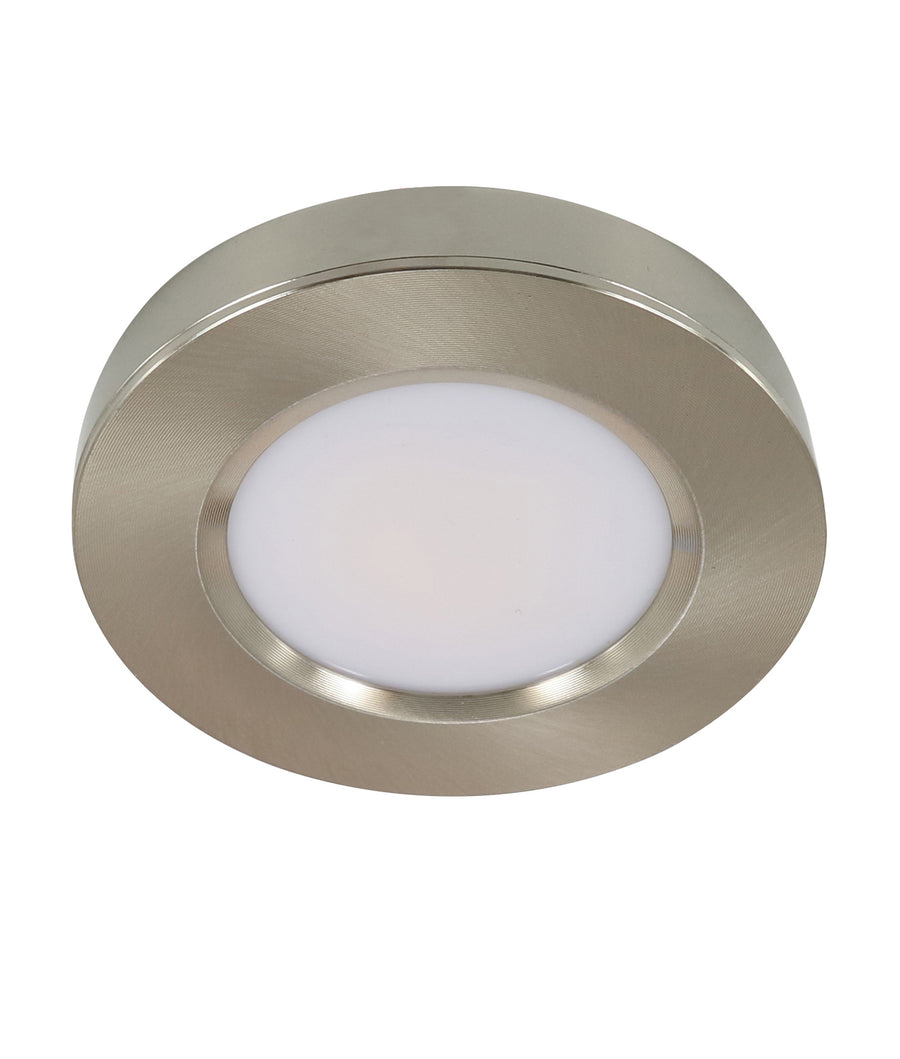 UB LED Surface Mounted Downlight 12V 3W Tri Colour Brushed Chrome - UB5