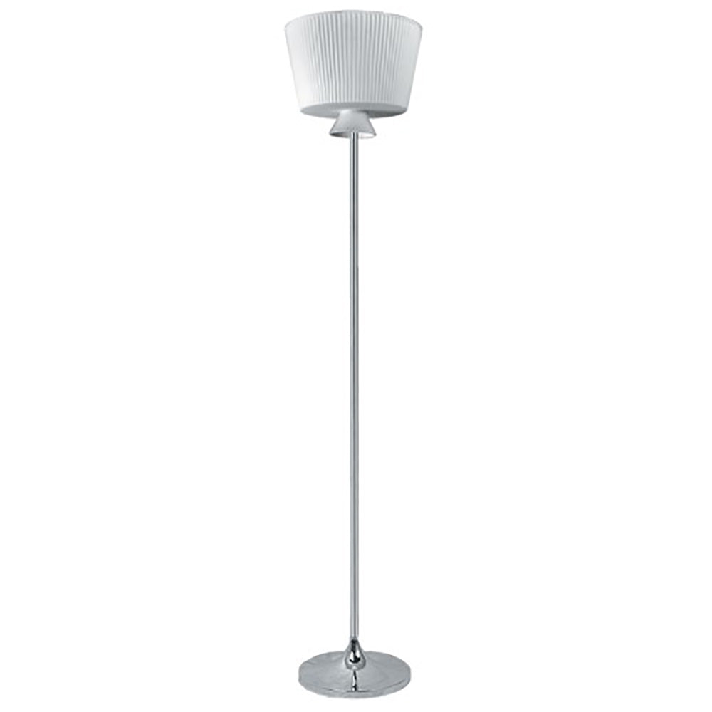 Buy Floor Lamps Australia Floor Lamp Chrome / White Glass - UL2149-CH