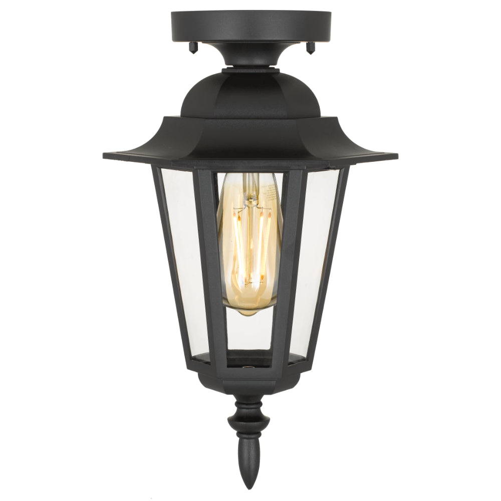 Upton Polycarbonate Exterior CTC Light Pendant Black - UPTON CTC-BK