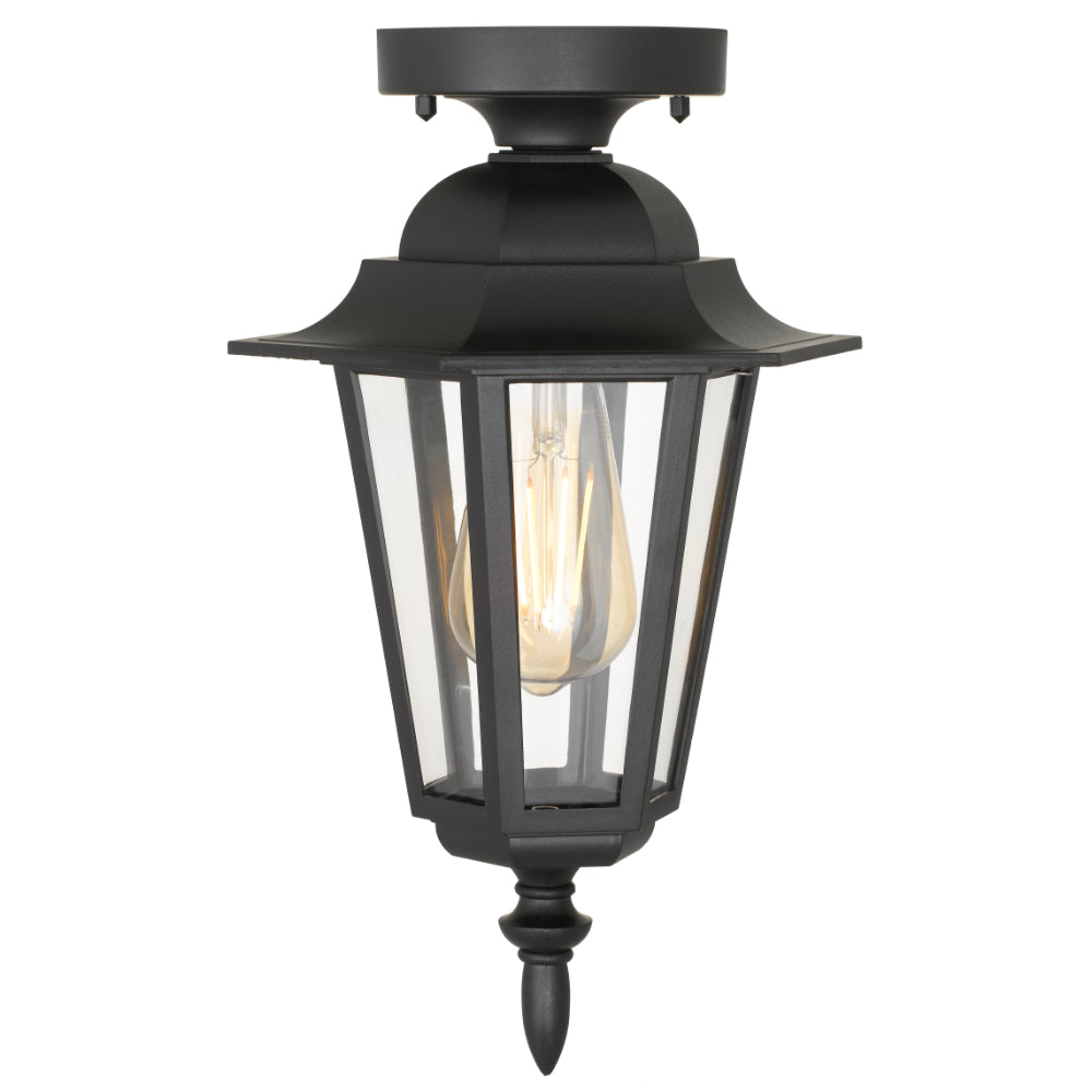 Upton Polycarbonate Exterior CTC Light Pendant Black - UPTON CTC-BK