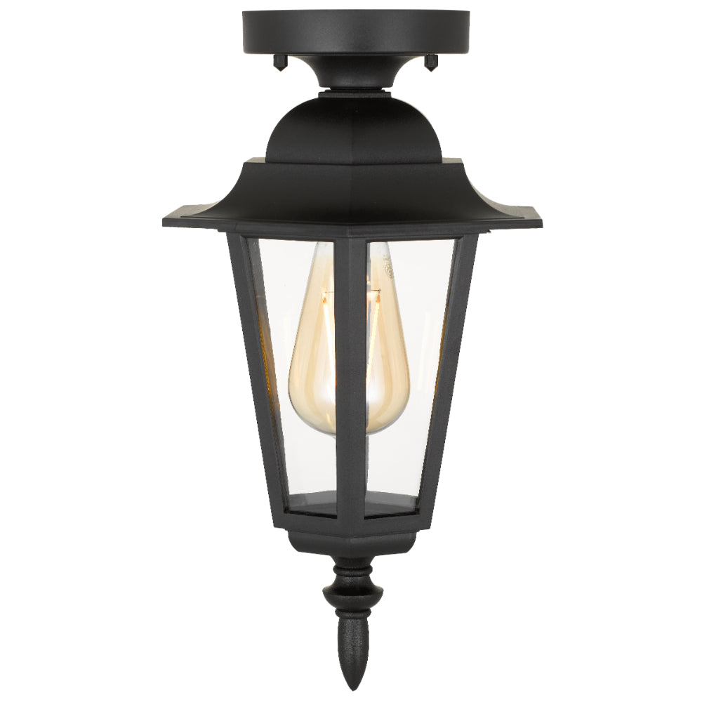 Upton Polycarbonate Exterior CTC Light Pendant Black - UPTON CTC-BK