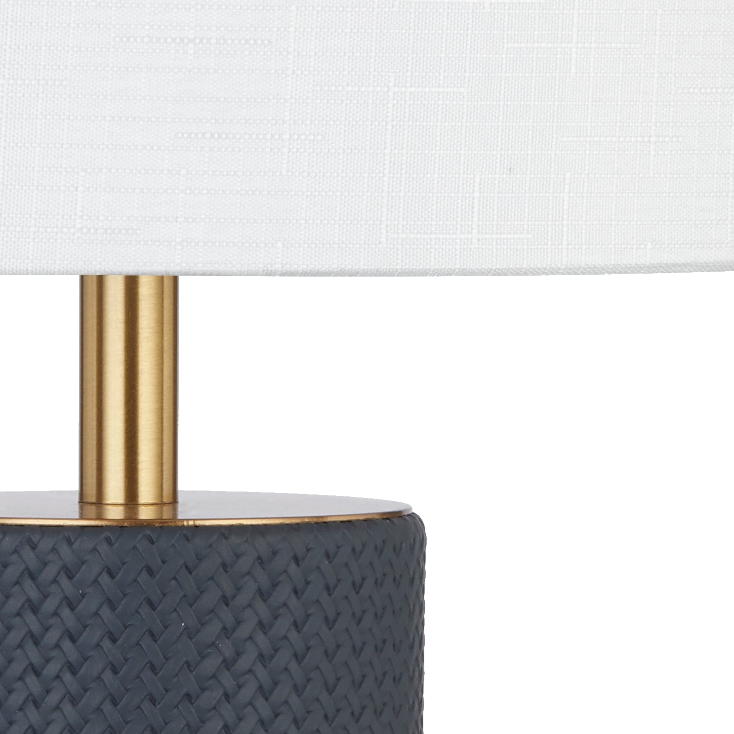 Valda Table Lamp Blue, Antique Gold & Ivory - VALDA TL-BLIV