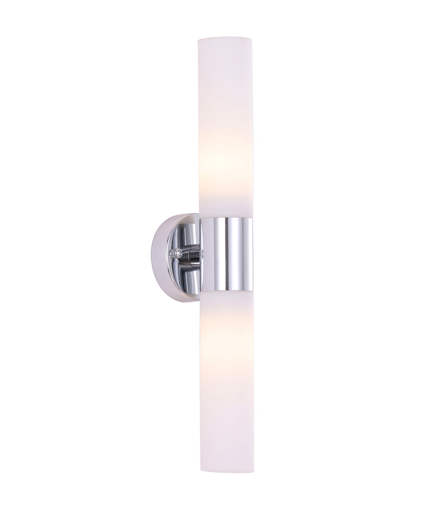 Vara Up & Down Wall Light Chrome & Opal - VARA4