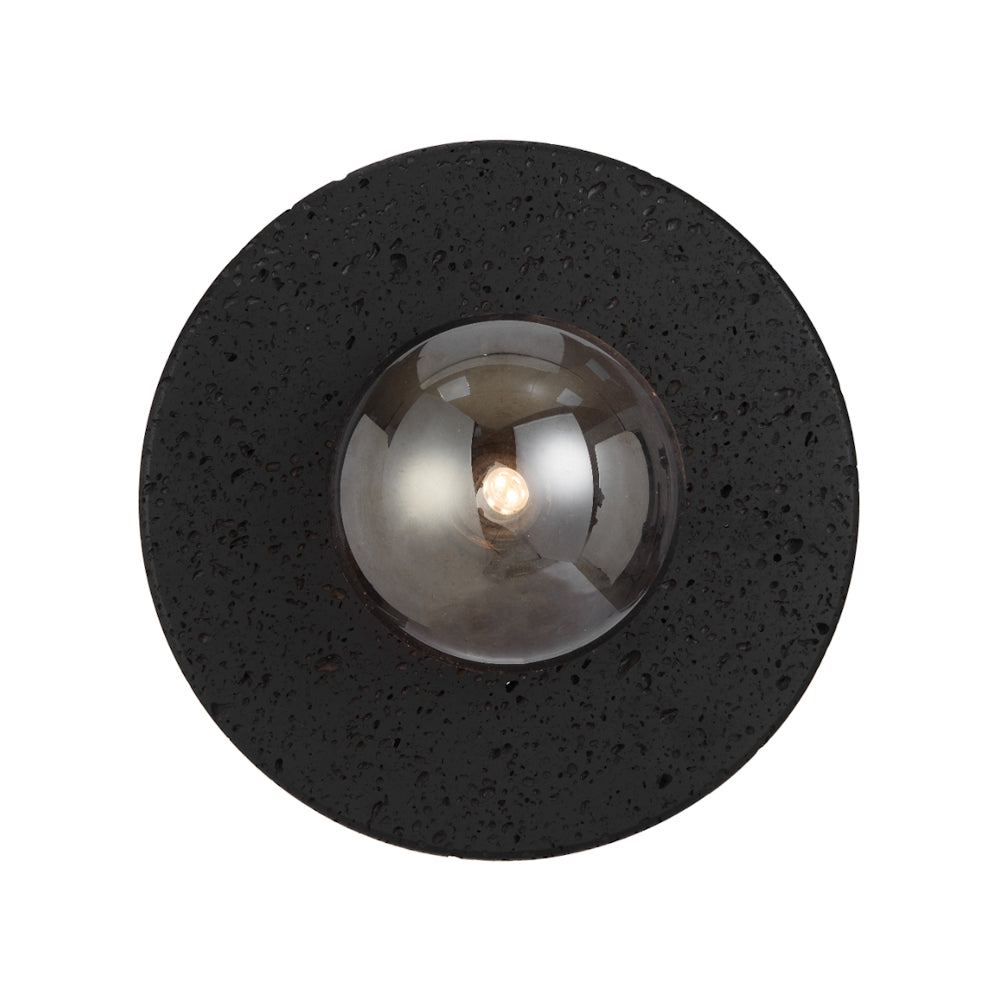 Varon Wall Light Black & Smoke - VARON WB-BKSM