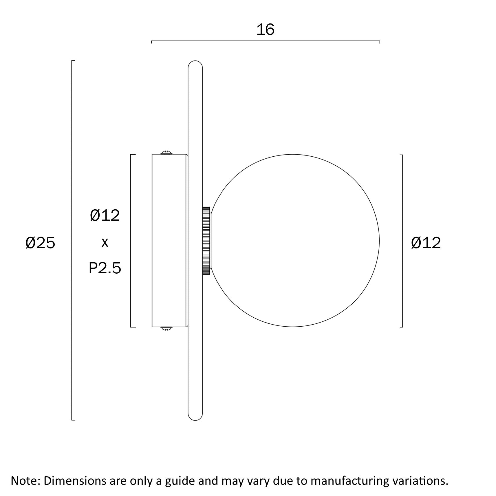 Varon Wall Light Beige & Opal Matt - VARON WB-BEOM
