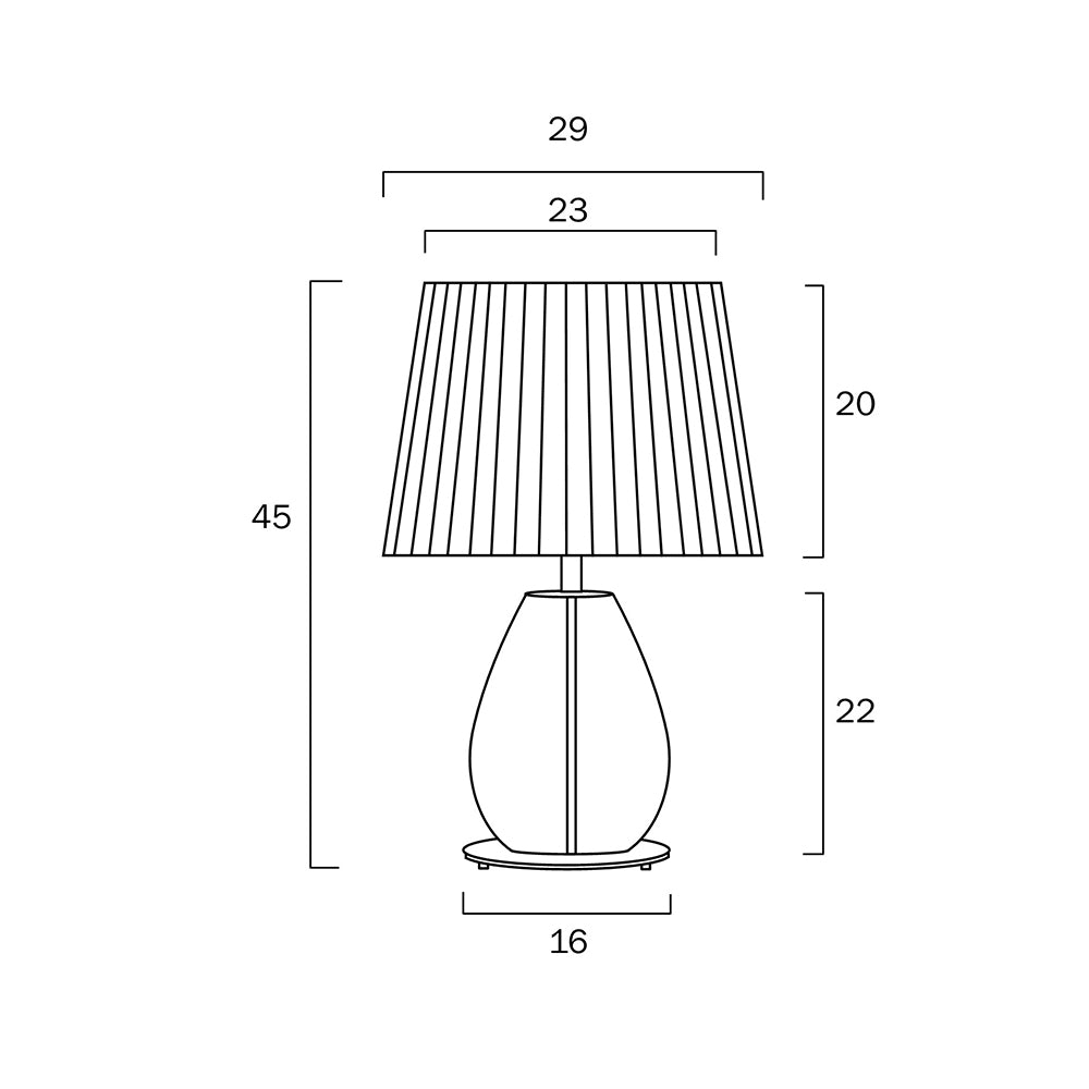 Buy Table Lamps Australia Veana 1 Light Table Lamp Clear, Chrome & Ivory - VEANA TL-CHCLIV