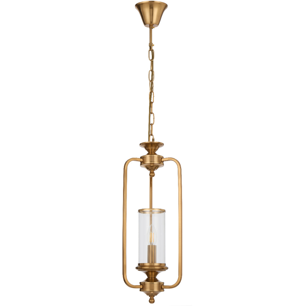 Velden 1 Light Pendant Copper - VELDEN PE01-CP