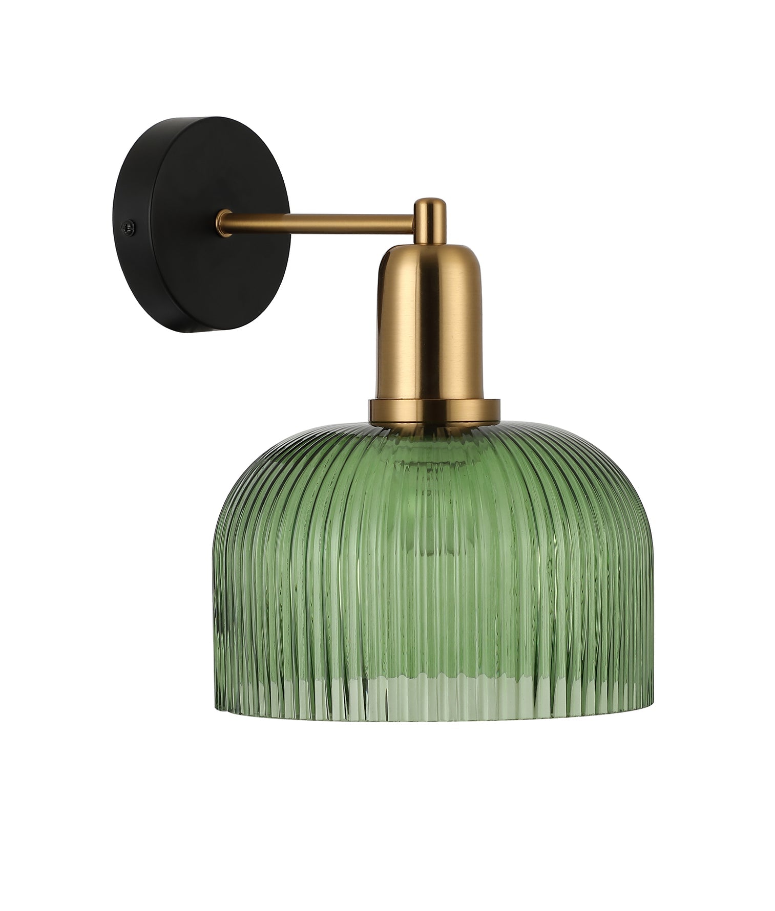 Vintaj Dome Glass Wall Light Green - VINTAJ2W