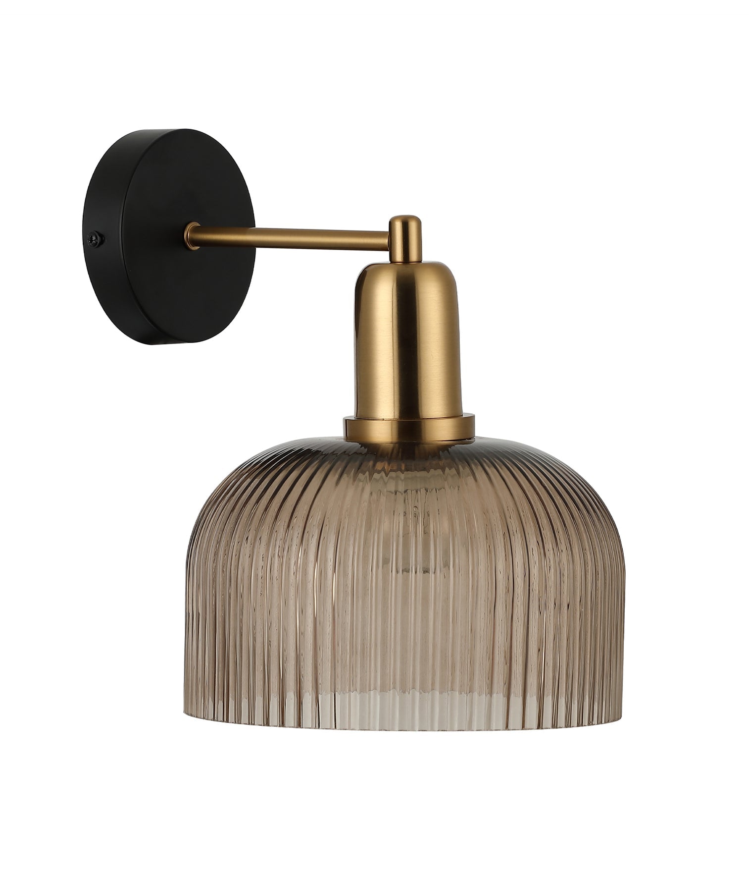 Vintaj Dome Glass Wall Light Amber - VINTAJ3W