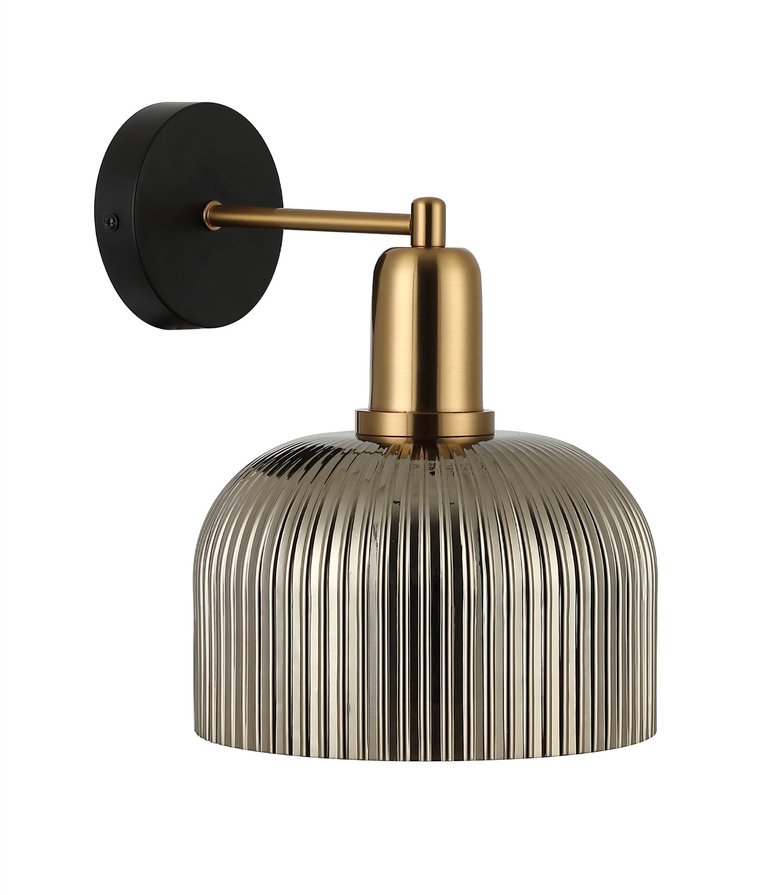 Vintaj Dome Glass Wall Light Chrome - VINTAJ5W