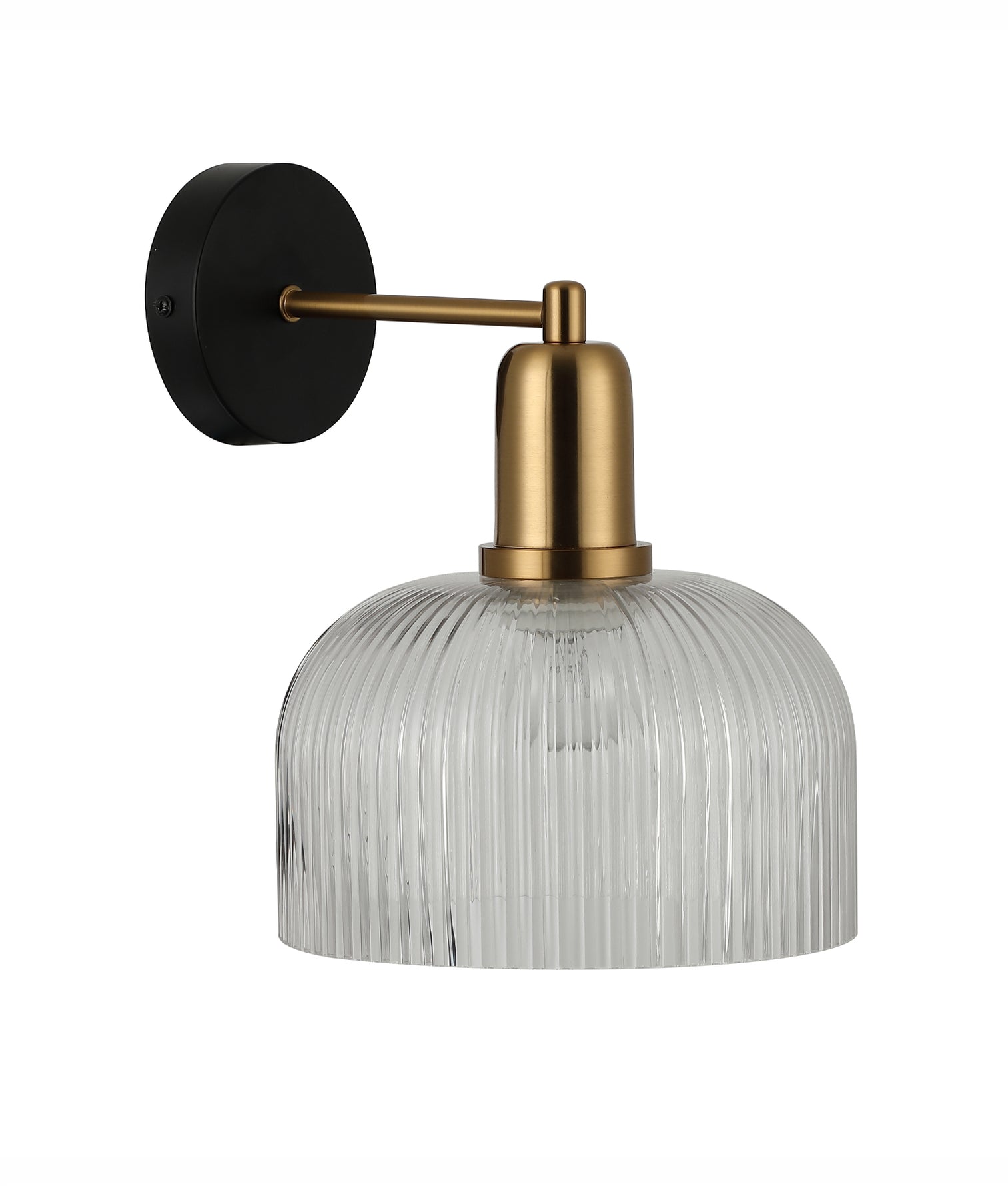Vintaj Dome Glass Wall Light  Clear - VINTAJ6W