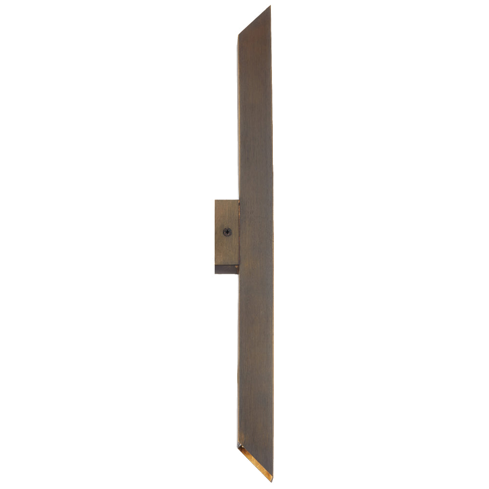 Vostel LED Up & Down Wall Light 6W 3000K Antique Brass - VOSTEL EX2-AB