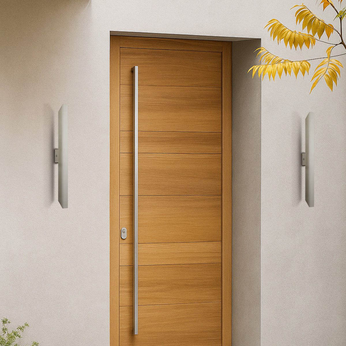 Vostel LED Up & Down Wall Light 6W 3000K Stainless Steel - VOSTEL EX2-SS