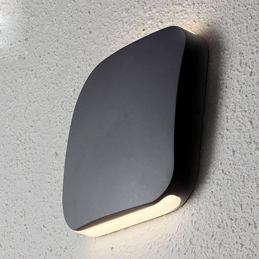 VOX Exterior LED Surface Mounted Up/Down Wall Light Black 9W 3000K IP54 - VOX1