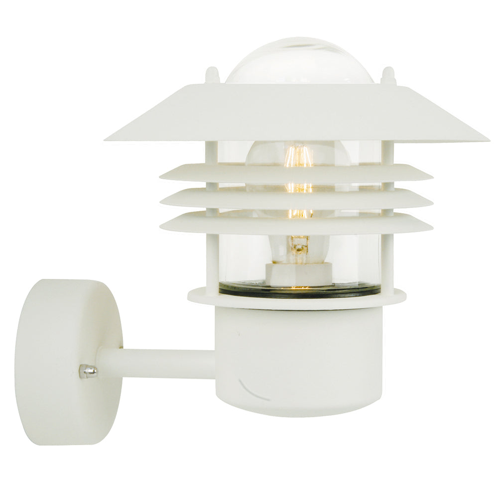 Vejers Exterior Wall Light White Metal - 25091001