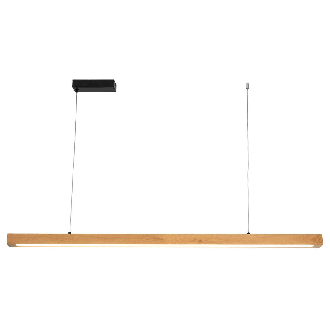 Vior Small LED Pendant Light Natural Wood - MPLS002NAT-S