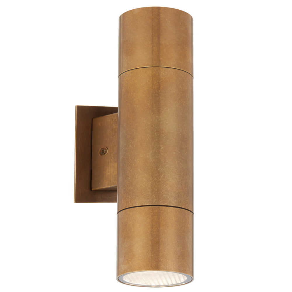 Walsh Wall Light Natural Brass - WALSH EX2-BRS