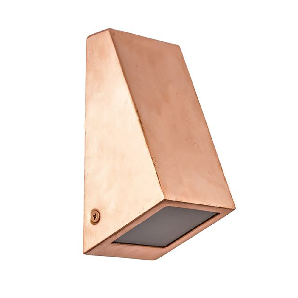 WEDGE Exterior Wall Light Copper IP44 - WEDGEGC